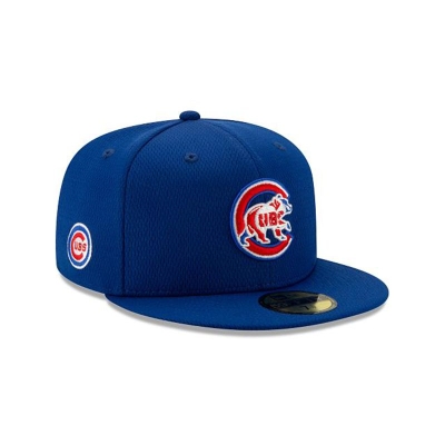 Blue Chicago Cubs Hat - New Era MLB 2021 Spring Training 59FIFTY Fitted Caps USA5426397